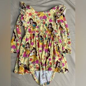 Little Sleepies Yellow Belle Dress with Bodysuit